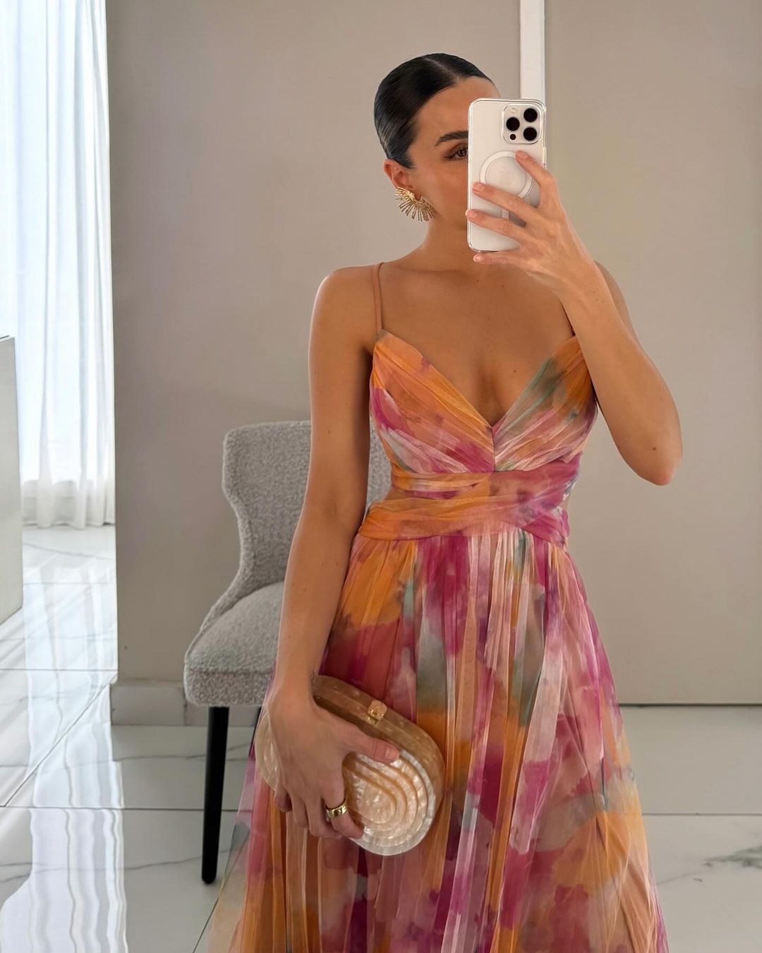 Giselle™ | Upea Maxi-mekko Kukka-kuviolla