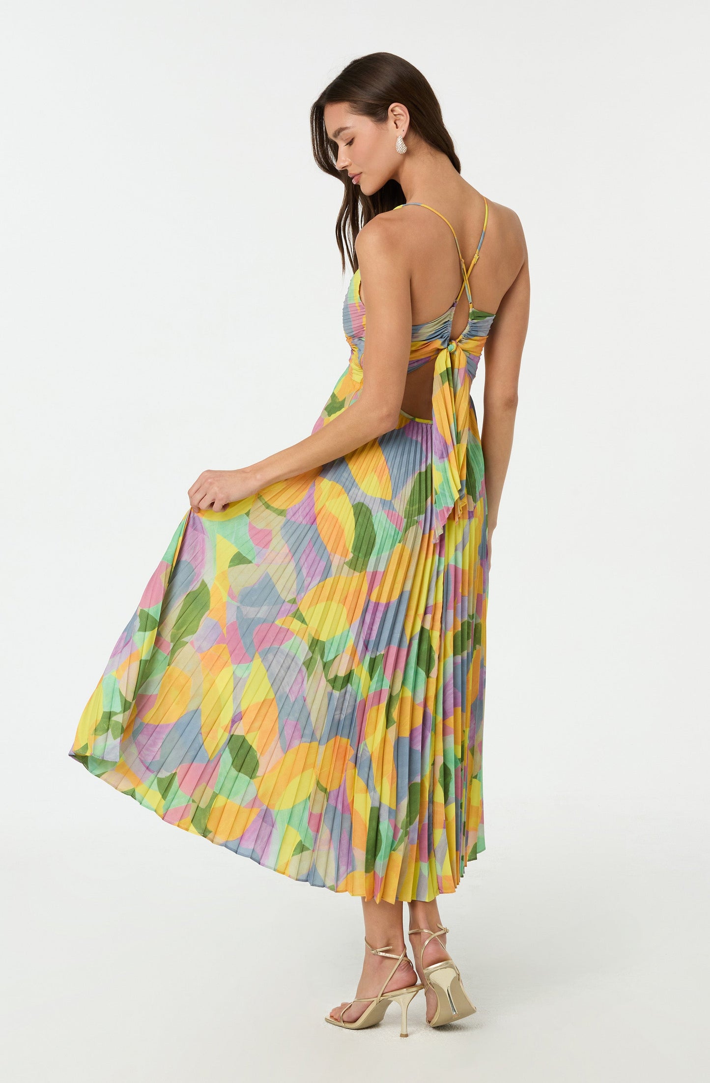 Viola™ | Elegantti kukkakuvioinen maxi-mekko