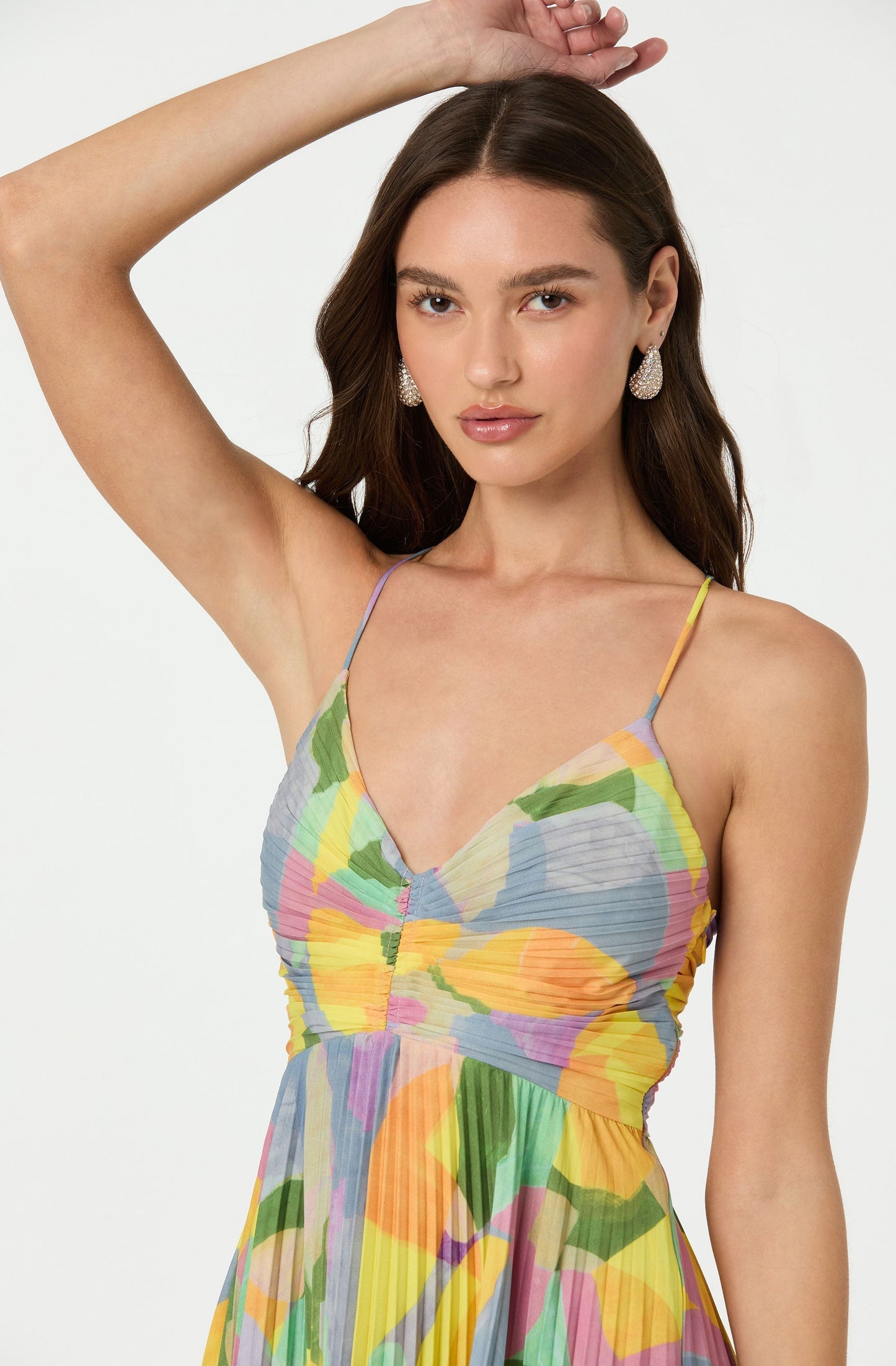 Viola™ | Elegantti kukkakuvioinen maxi-mekko
