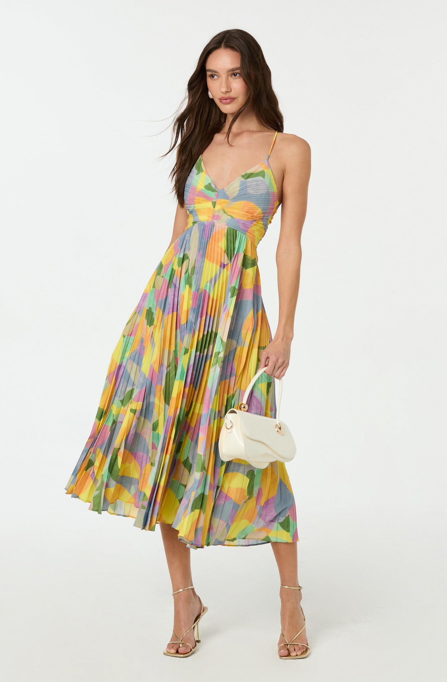 Viola™ | Elegantti kukkakuvioinen maxi-mekko