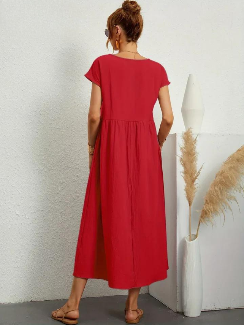 Sofia™ | Mekko puuvillasta ja pellavasta