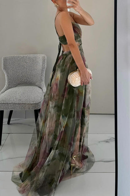 Giselle™ | Upea Maxi-mekko Kukka-kuviolla