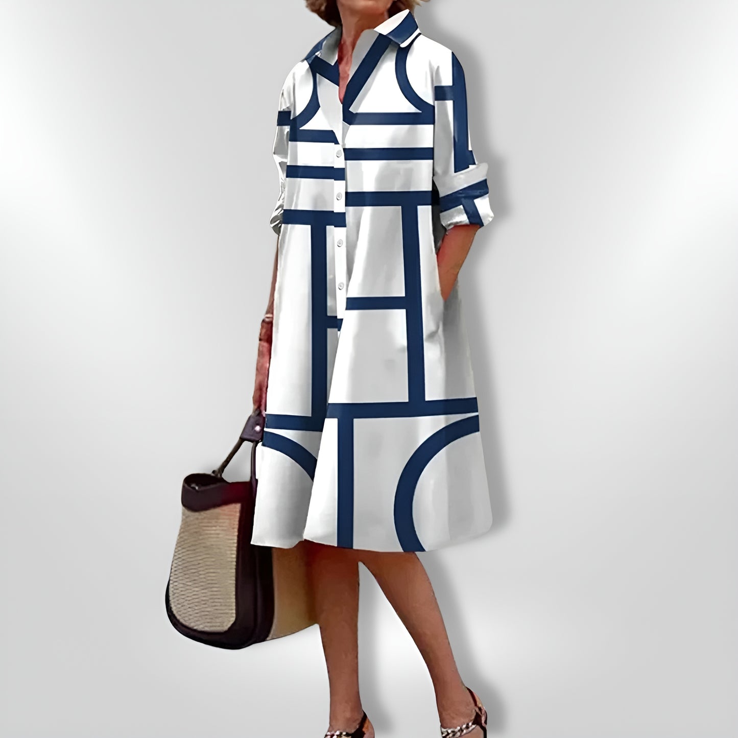Eevi ™ | Midimekko geometrisella kuviolla