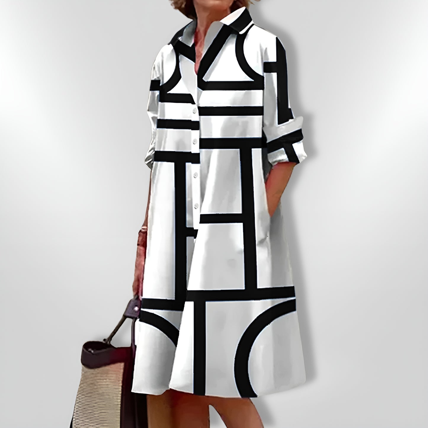 Eevi ™ | Midimekko geometrisella kuviolla