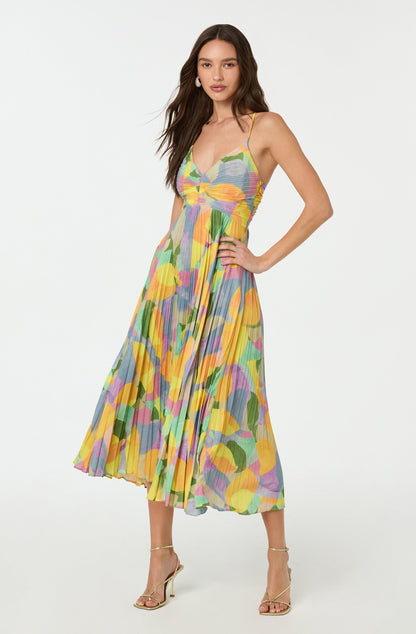 Viola™ | Elegantti kukkakuvioinen maxi-mekko