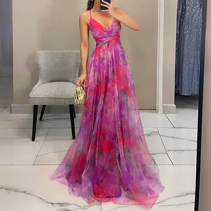 Giselle™ | Upea Maxi-mekko Kukka-kuviolla
