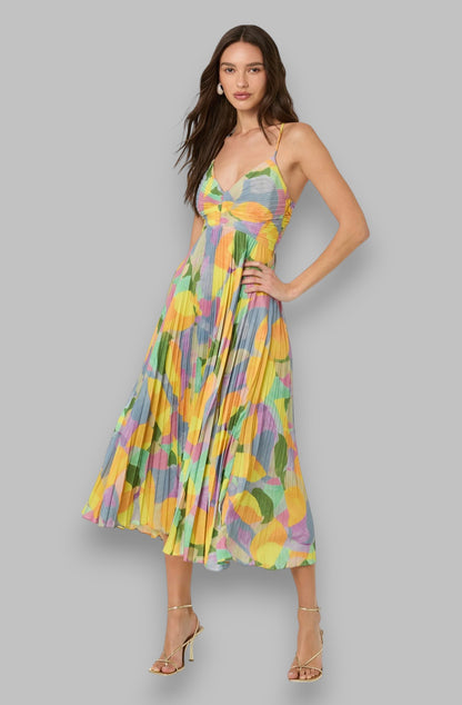 Viola™ | Elegantti kukkakuvioinen maxi-mekko